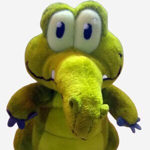 DISNEY WHERE'S MY WATER PLUSH ALLIGATOR PLUSH TOY ANIMAL 7 1/2"